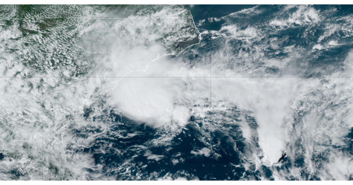 Tropical Storm Warning issued for North Carolina, South Carolina coasts as Potential Tropical Cyclone 8 forms