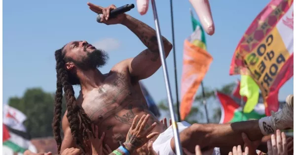 Police are reviewing footage of chants by Glastonbury acts Bob Vylan and Kneecap for potential offenses.
