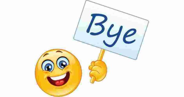 Bye Meaning and Definition