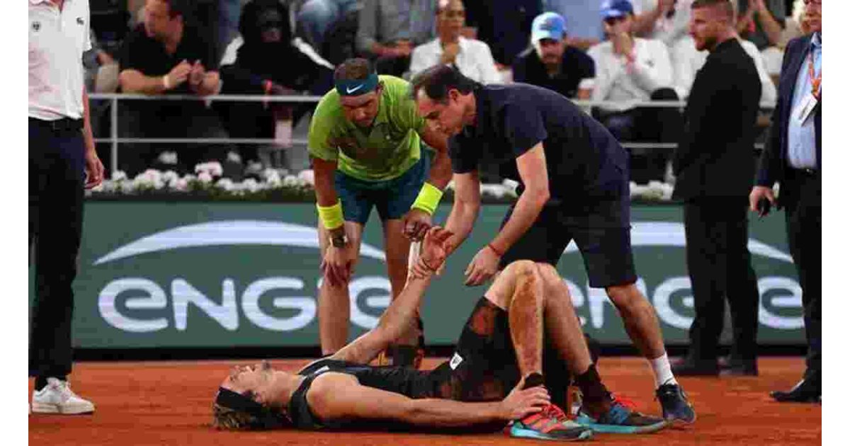 Rafael Nadal Advances to French Open Final on Alexander Zverev Injury