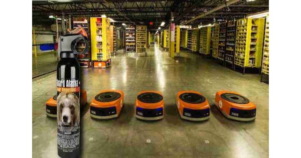 Amazon's artificial intelligence robot broke the bear repellent spray 24 people were hospitalized