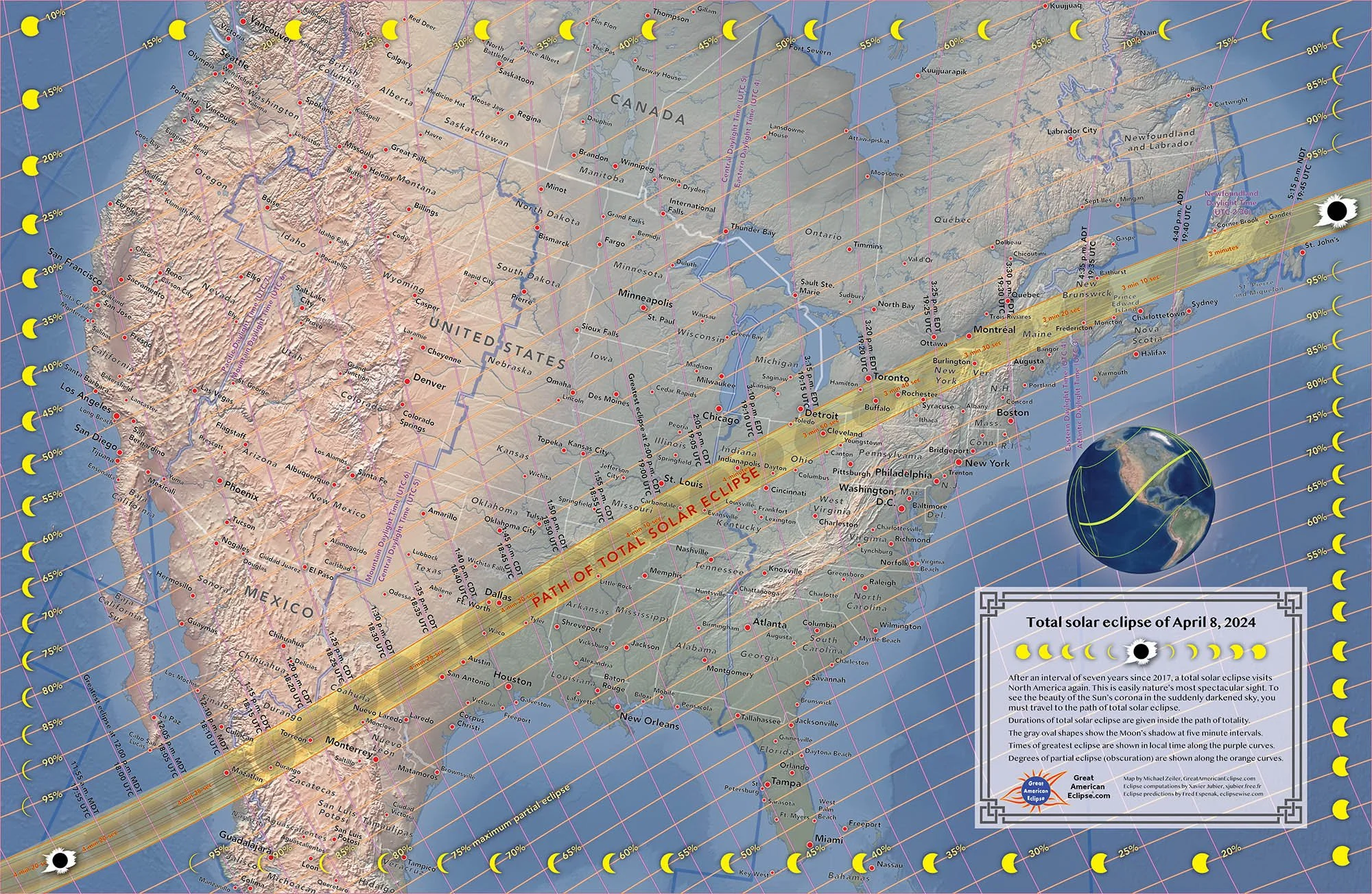 2024 solar eclipse time: When is it visible in your area? 