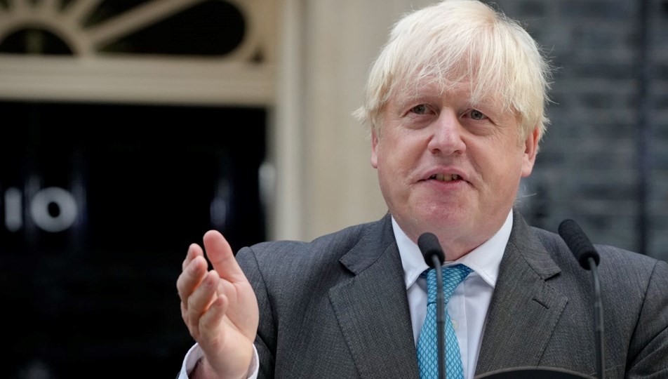 Boris Johnson returns to his old job...