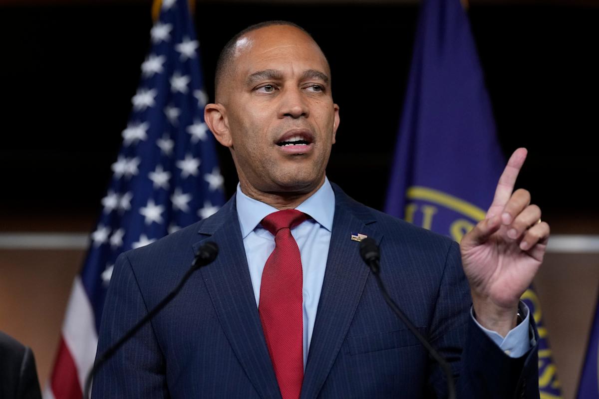 Democratic leader has 2 words for Republicans looking to impeach Homeland Security Secretary Mayorkas 