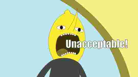 Unacceptable Meaning and Definition