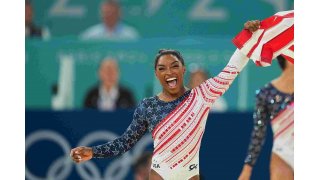 Simone Biles, after Olympic team gold, takes apparent dig at ex-teammate’s criticism