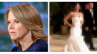 Katie Couric's comment on Lauren Sánchez's wedding look has gone viral, labeling it 