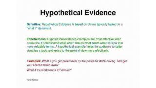 Hypothetical Meaning and Definition