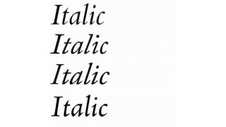 Italic Meaning and Definition