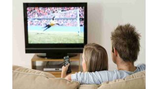 Watching TV is falling... Television is becoming history... The new medium is the Internet...